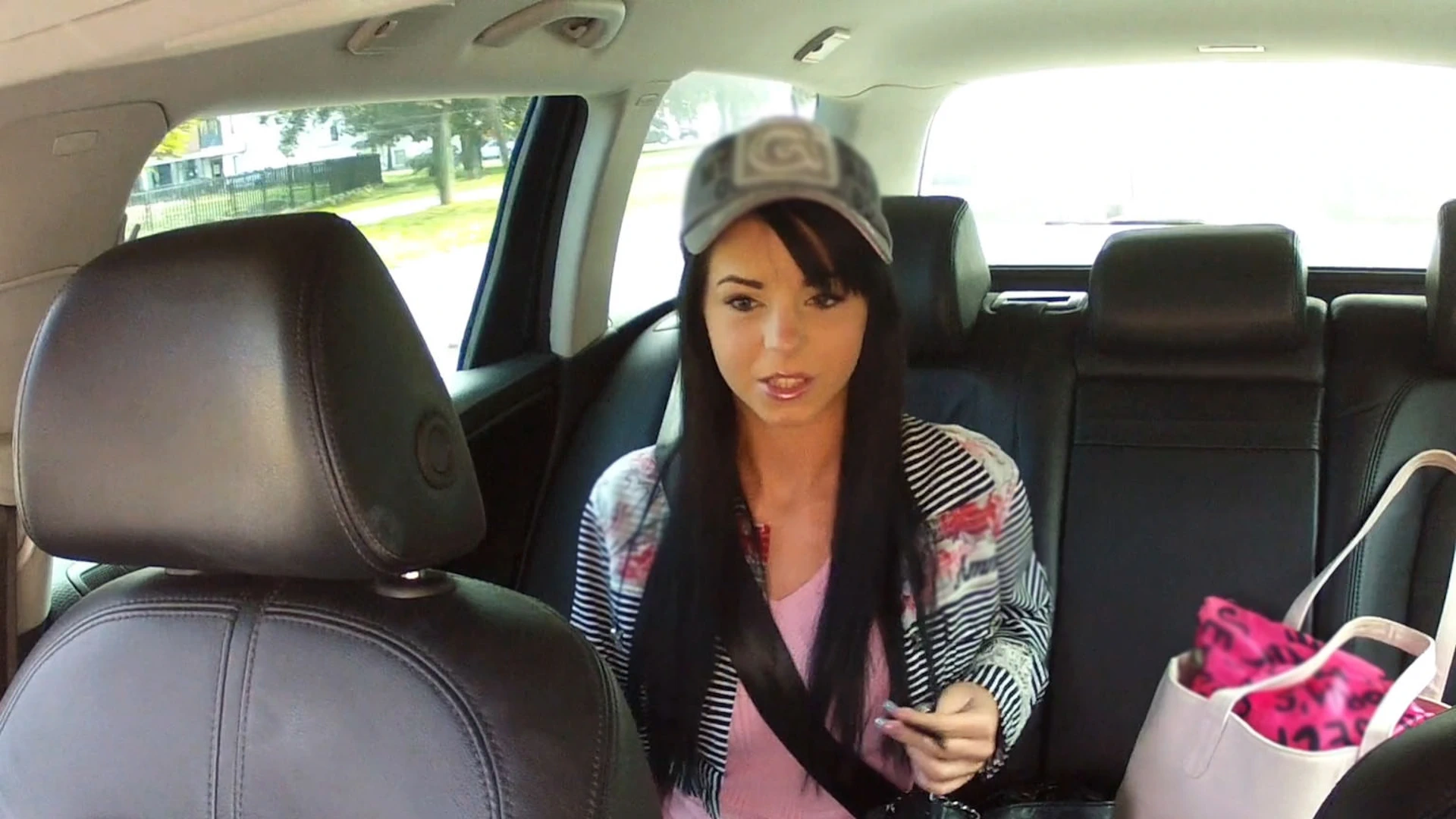 Petite Model Takes Blowjob Detour