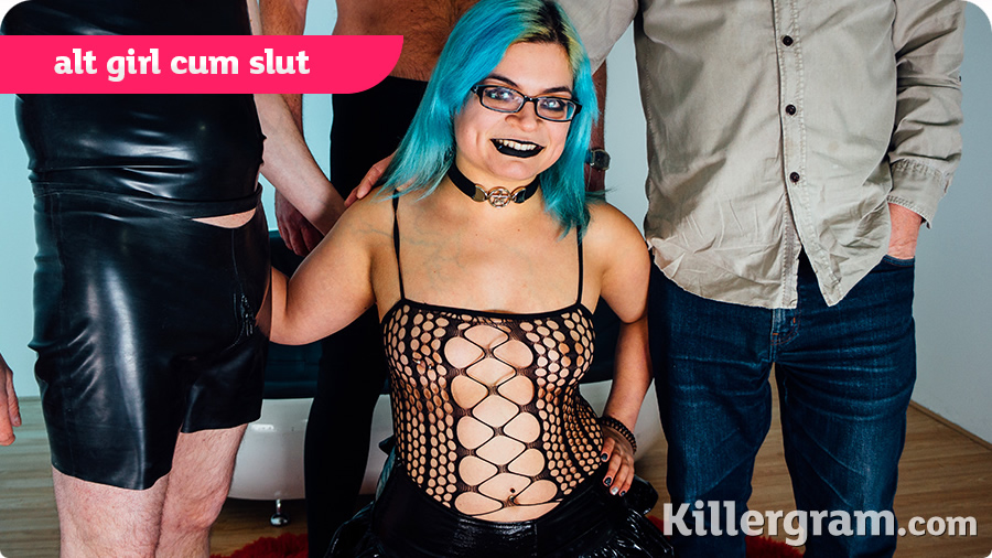Alt Girl Cum Addict