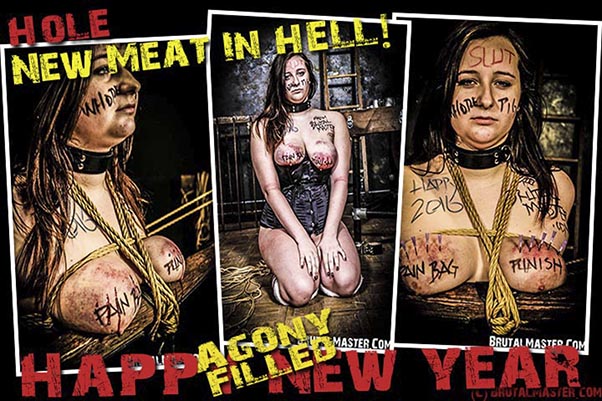 NEW MEAT  Hole - Happy Agony Filled New Year