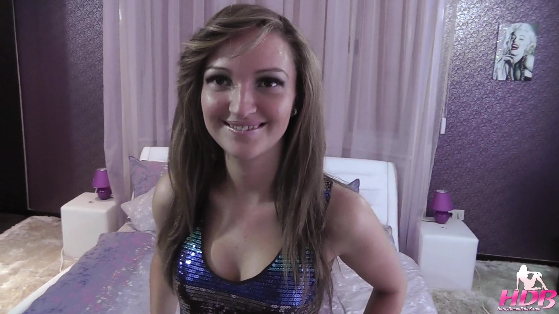 Sweetheart gets creampie and golden shower!