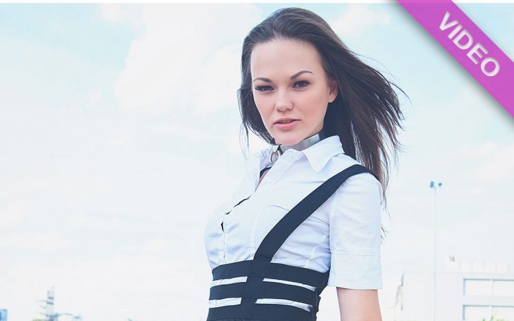 #288 Black & white highstyle outfit