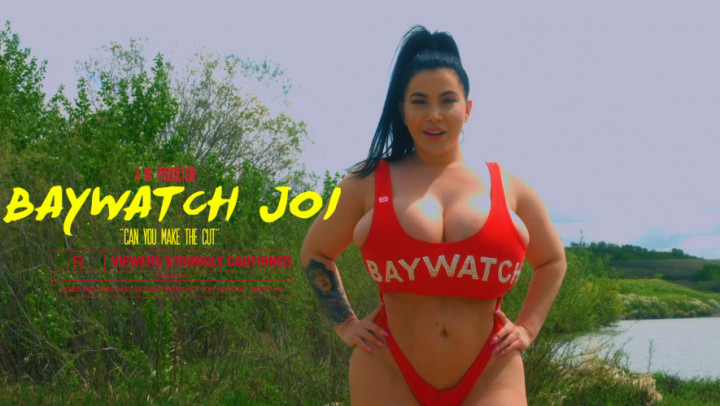 Baywatch JOI on the beach