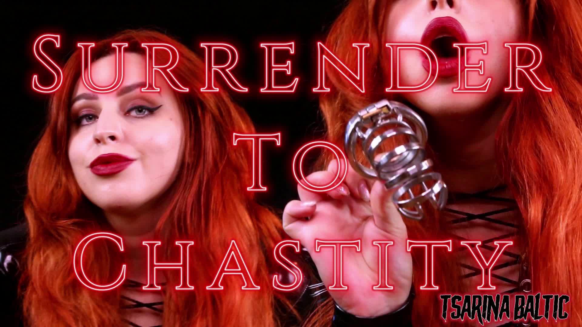 Surrender To Chastity
