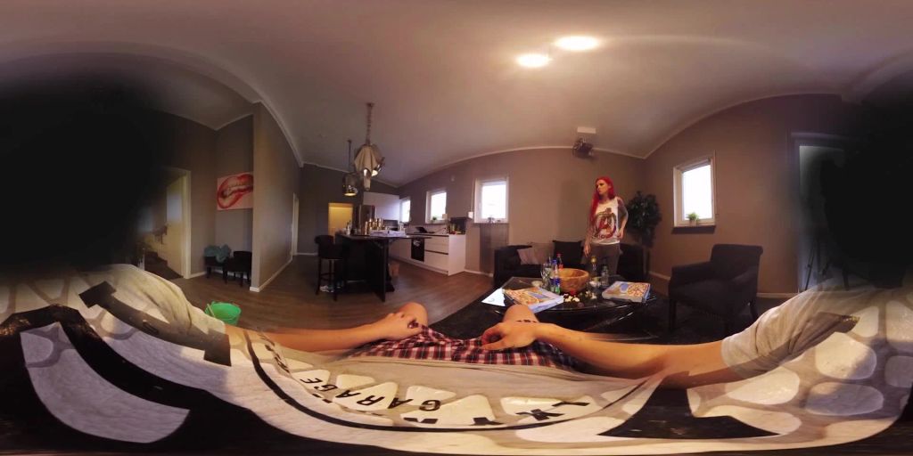 VR Video / I have hot sex with you after the party