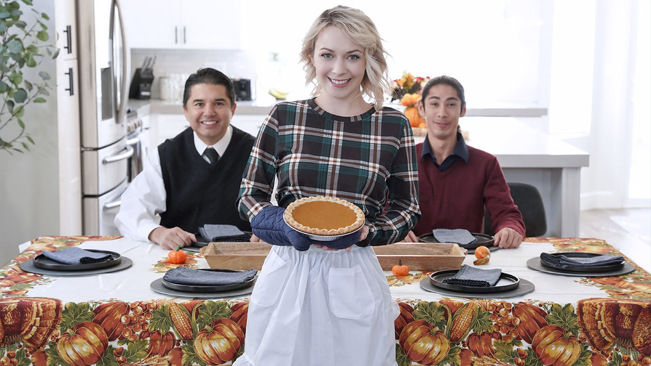 Thankful For My Stepbrother's Cock