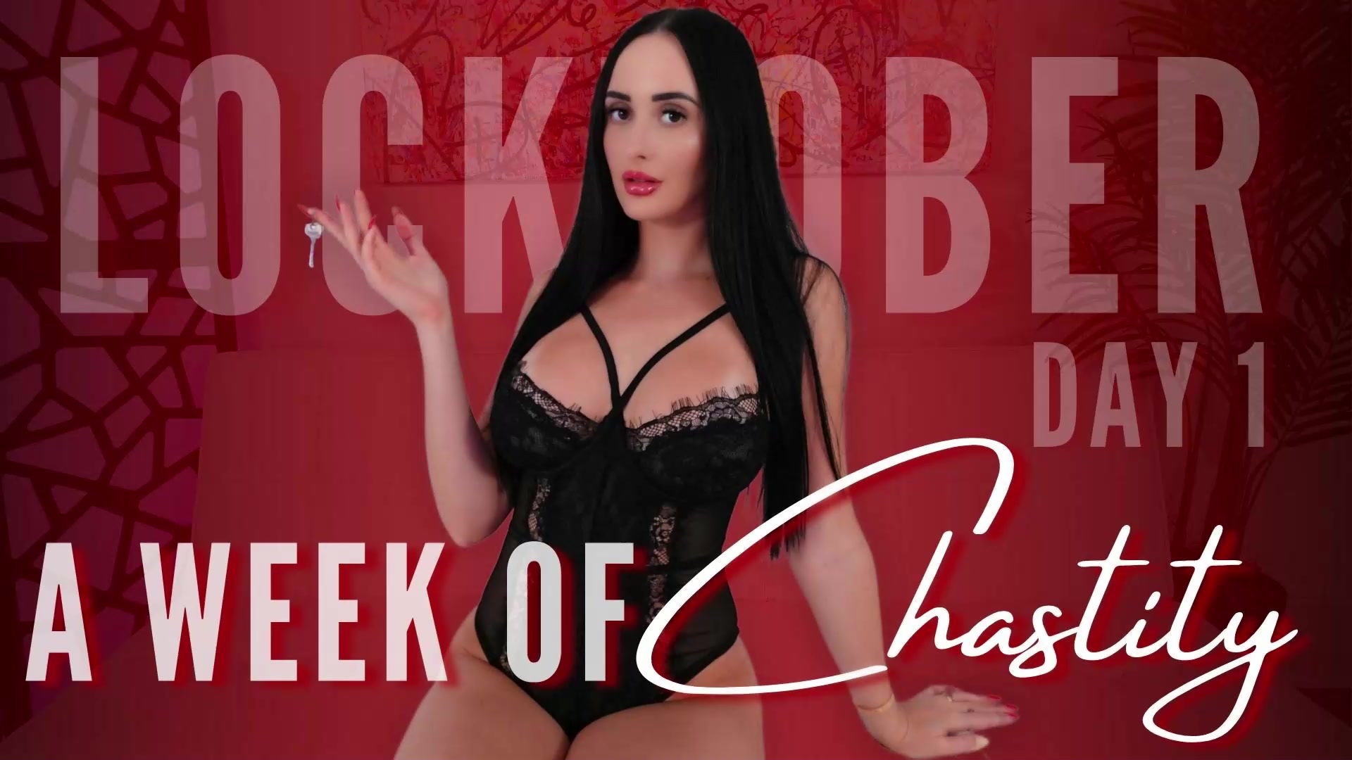 Locktober Day 1 A Week of Chastity