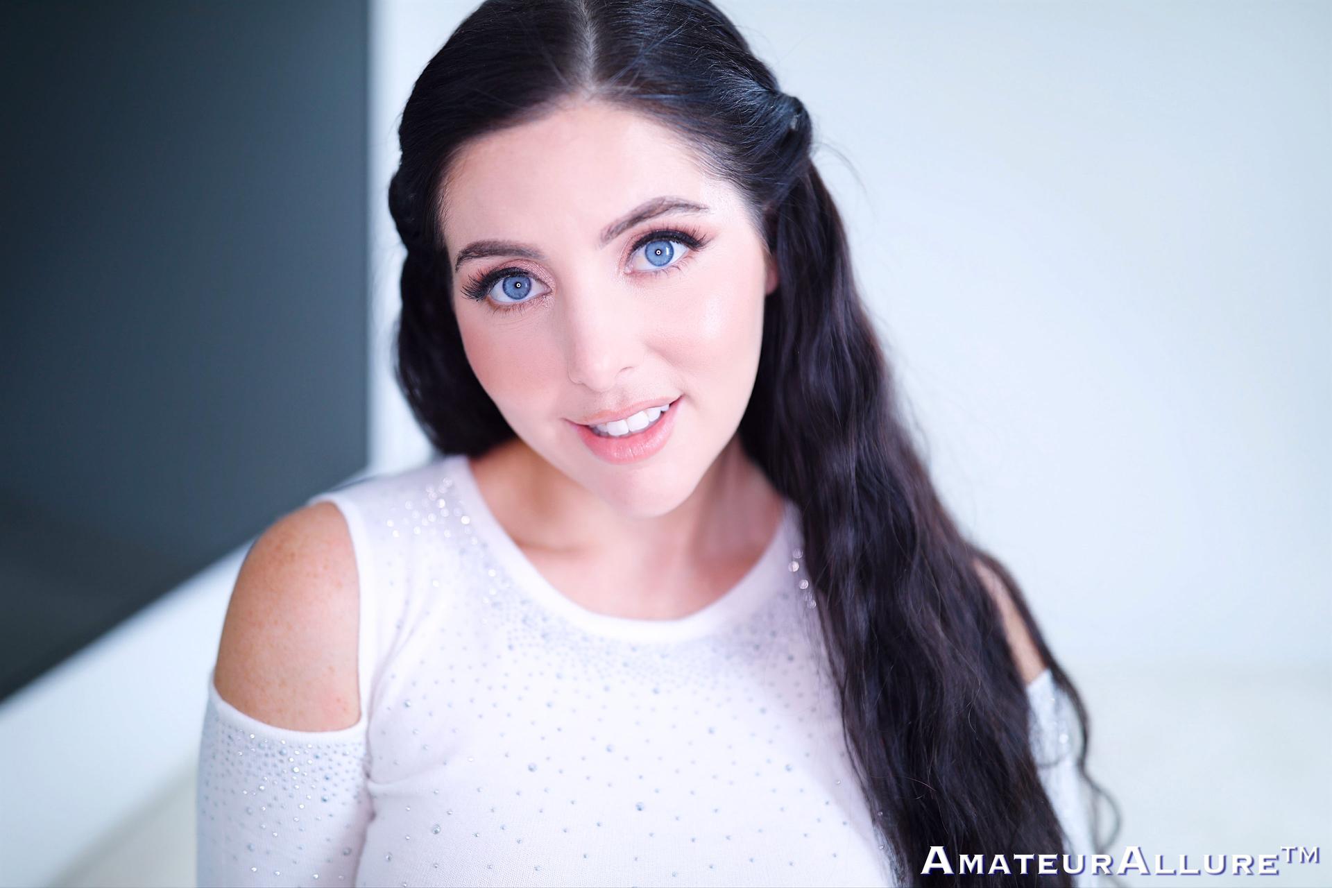 Theodora Day Returns to Amateur Allure to Swallow a Big Load of Cum