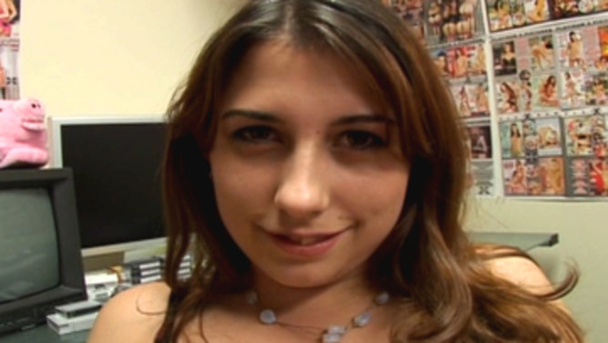 Verona Sky Sucks Me While I Do Lighting Tests for her Other Blowjob Scene, Because Why Not