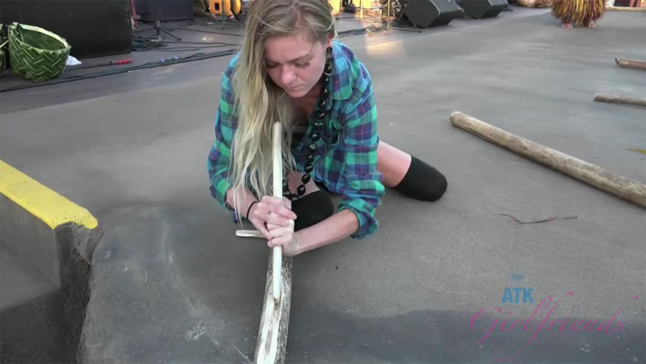 You take Chloe back to Hawaii!