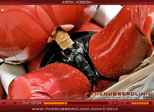 Rubber Piss-Bottle Sheath Fuck Part 5