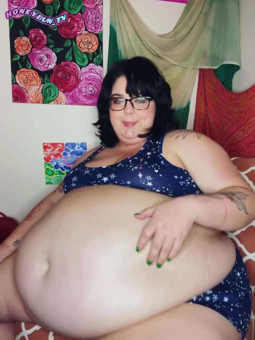 Belly Shaking Orgasmic Fat Chat