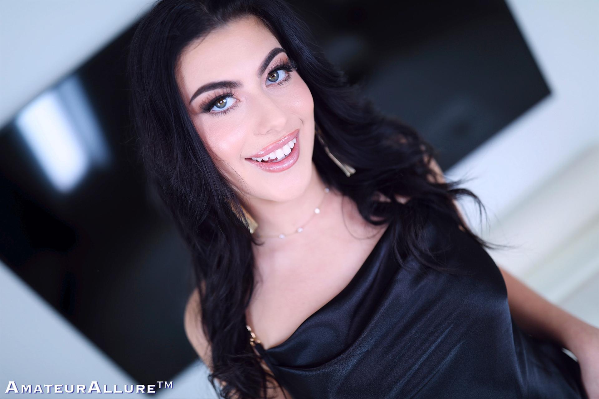 Amateur Allure Welcomes Gal Ritchie, a Gorgeous Import Swallows Cock and a Hot Load