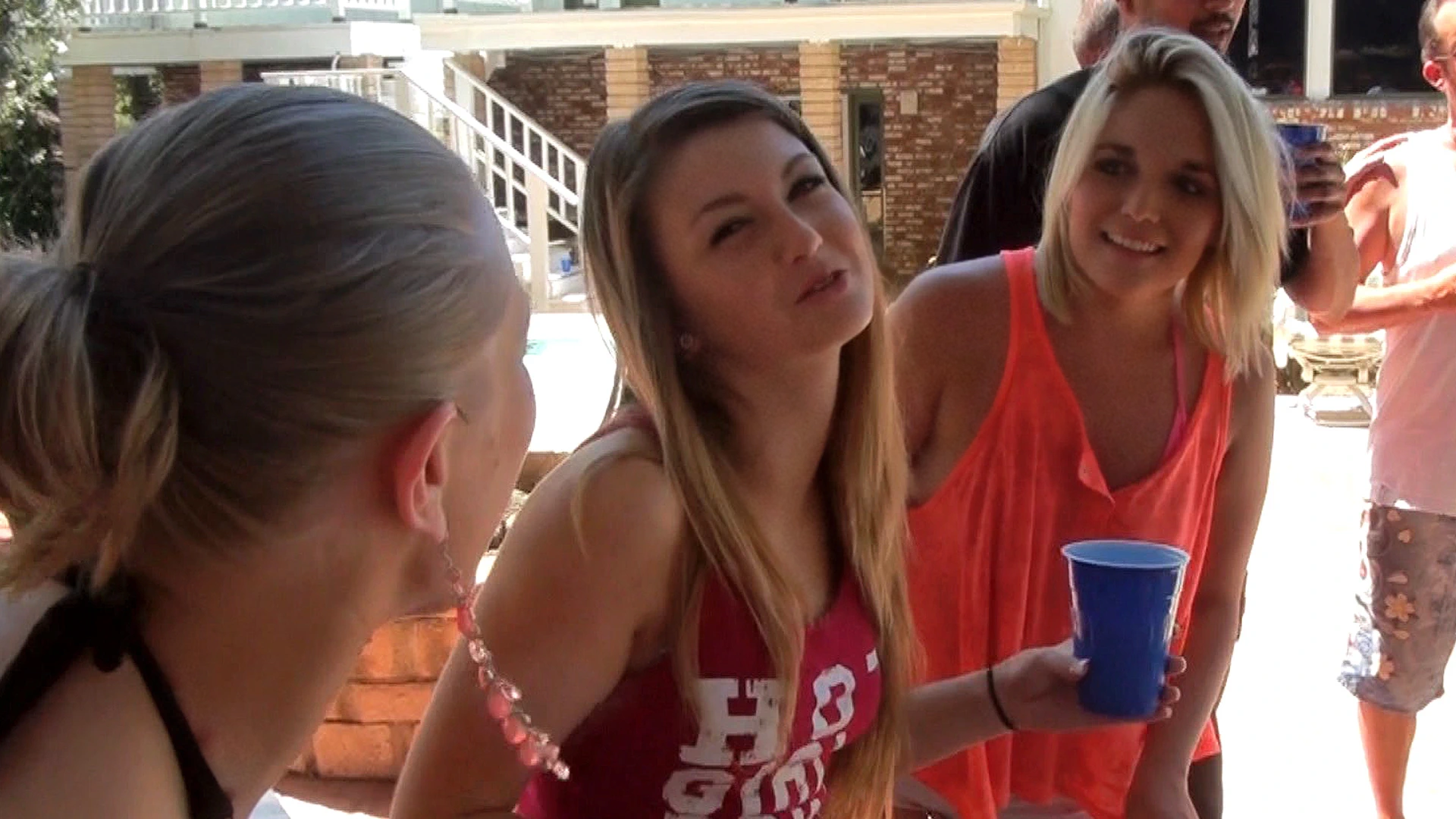 Pool Party Turns Into A Fuck Fest