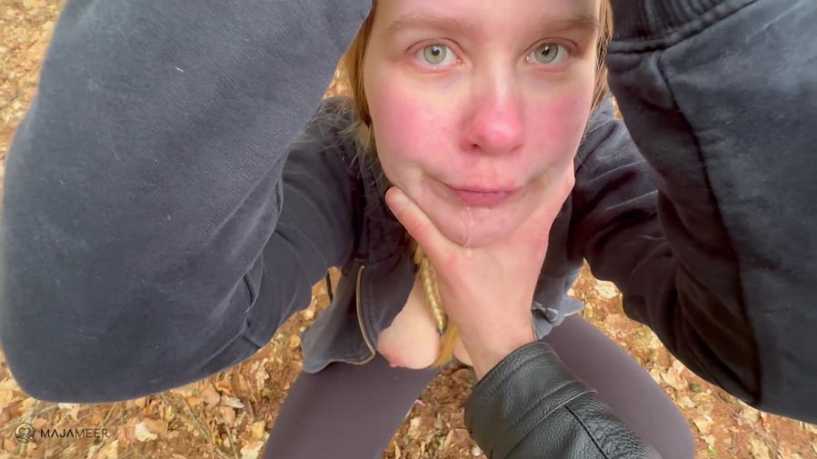 My hot sex date in the forest - tied up and fucked!