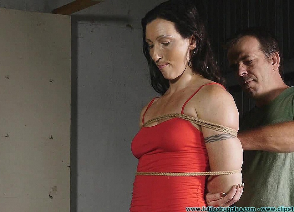 Wenona Hogtied in Jeans and Boots - Part 1