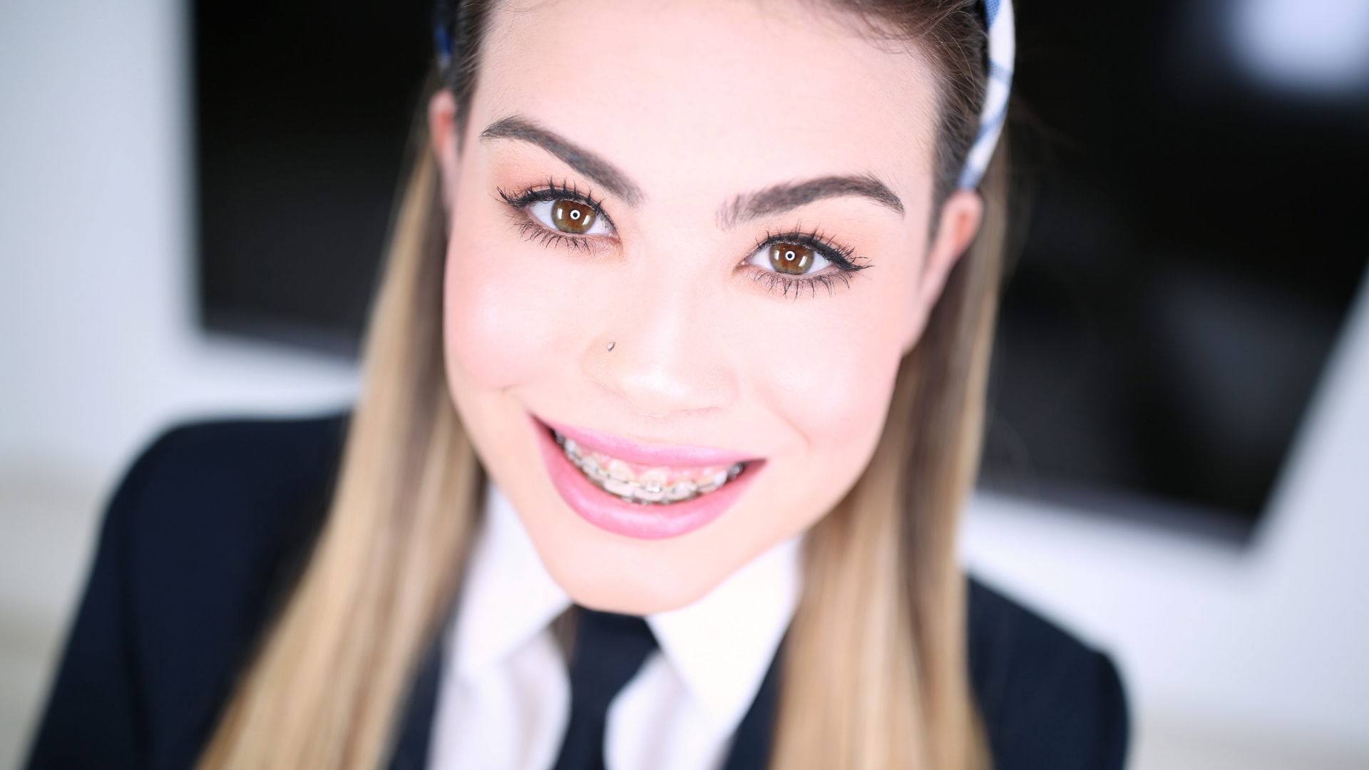 Veronica Valentine POV, Horny Schoolgirl Rides a Dick and Swallows Two Loads