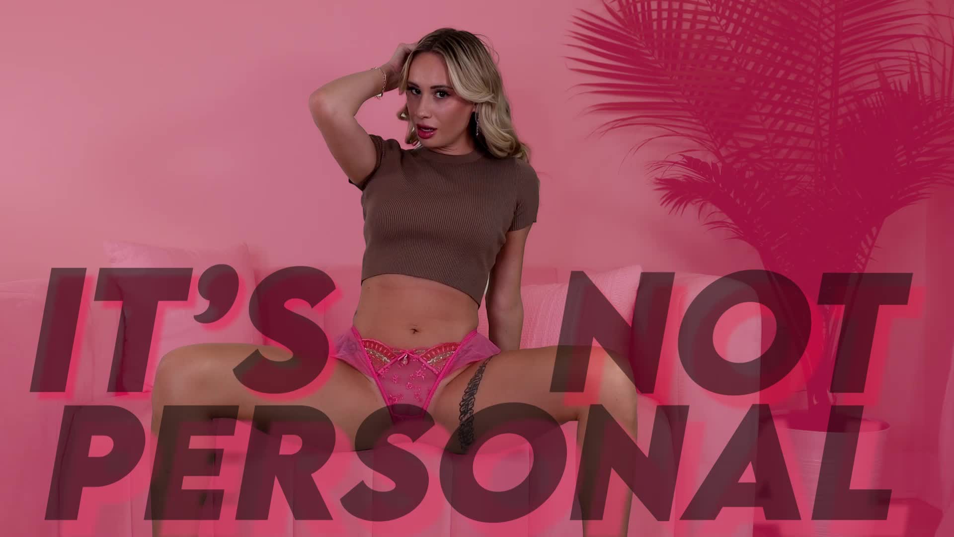 It's Not Personal