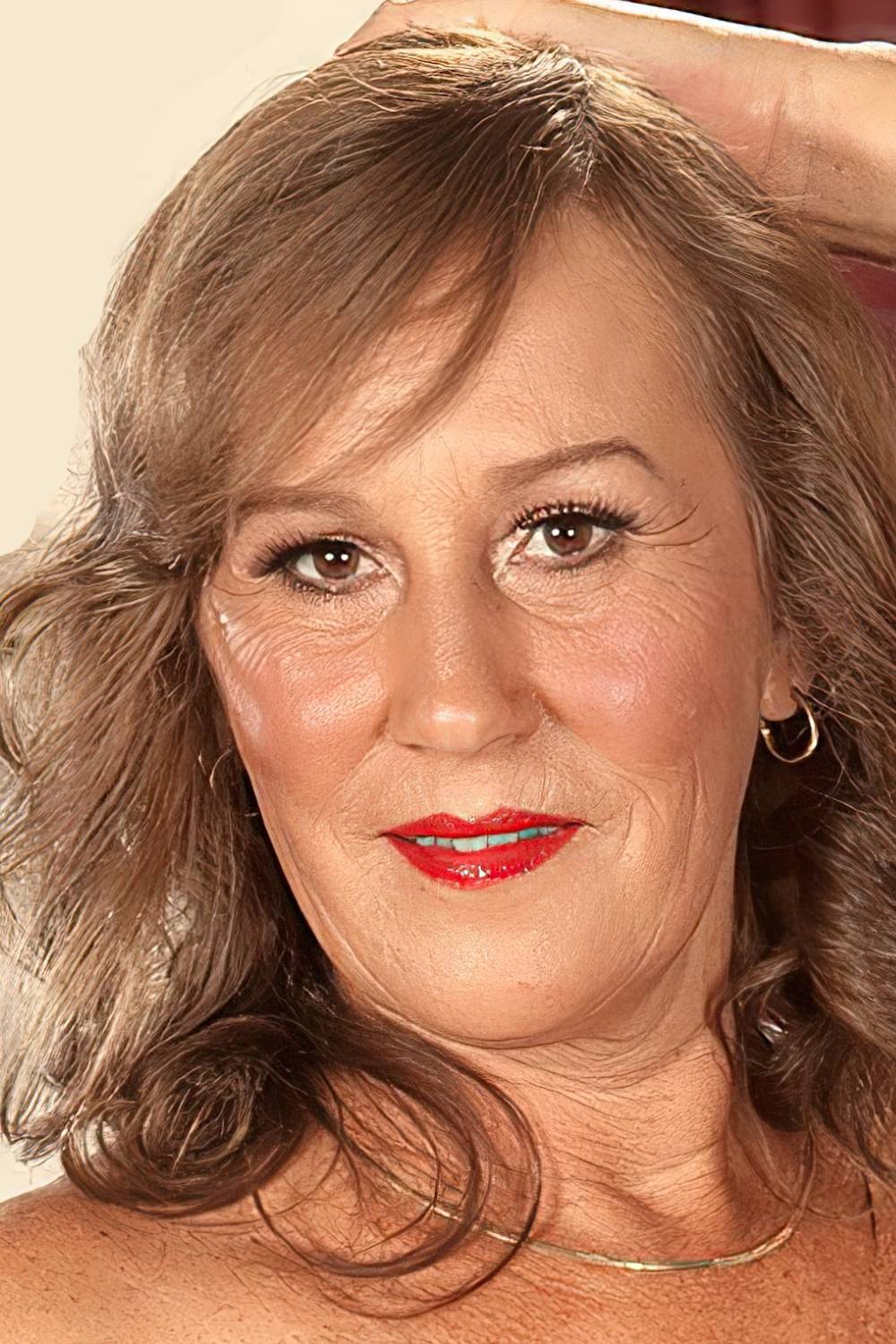 Trisha Swallows Facial