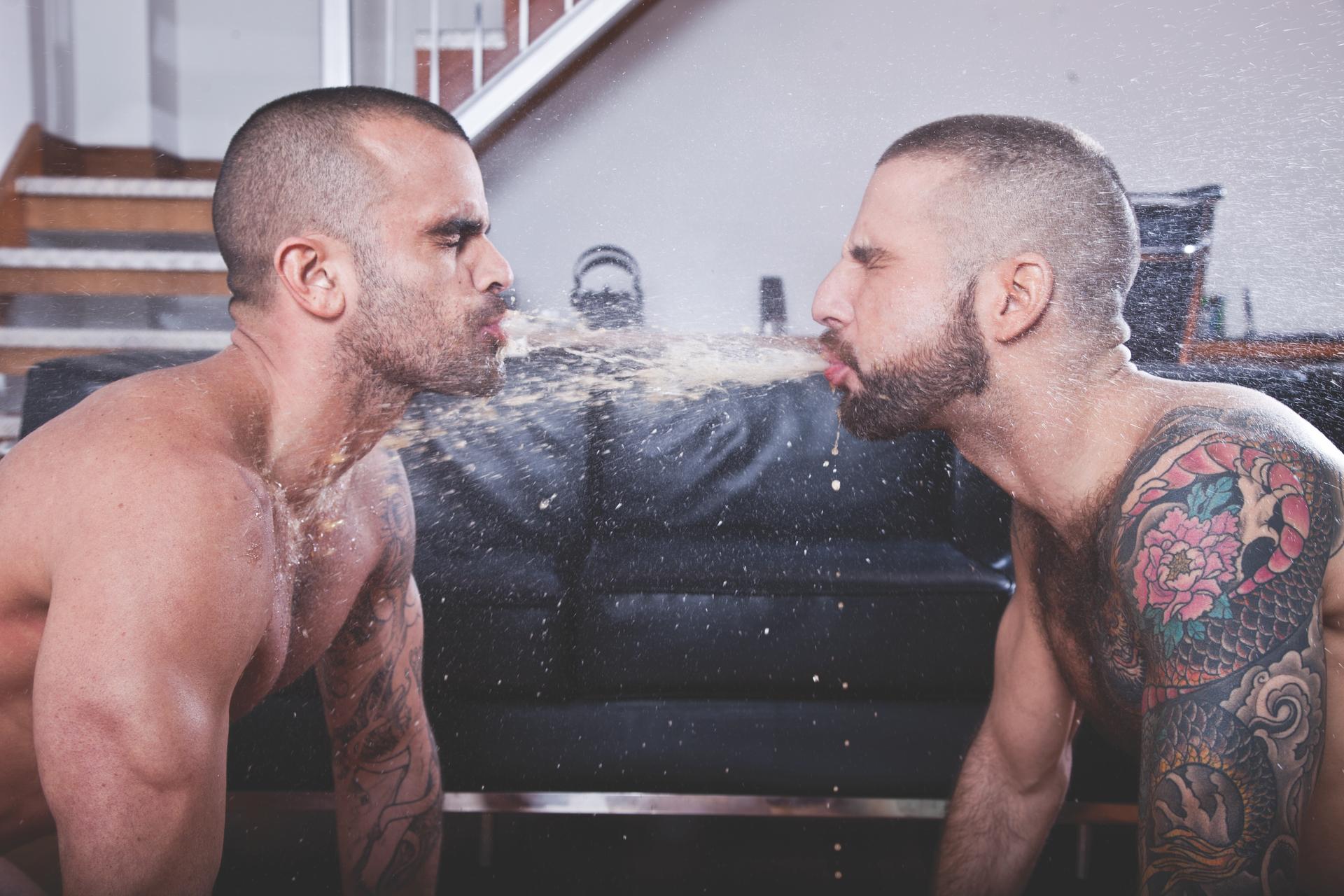 Damien Crosse Douses Jonathan Agassi