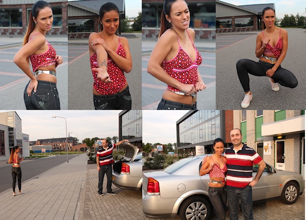 Victoria Sweet – belted in public