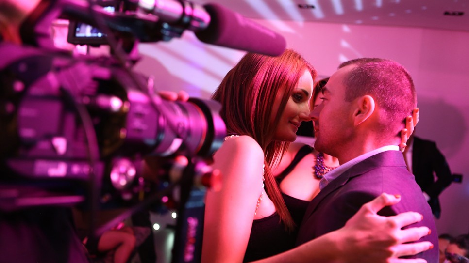 Behind the scenes of "My real swinger's orgy"