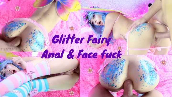 Glitter Fairy Anal & Face Fuck
