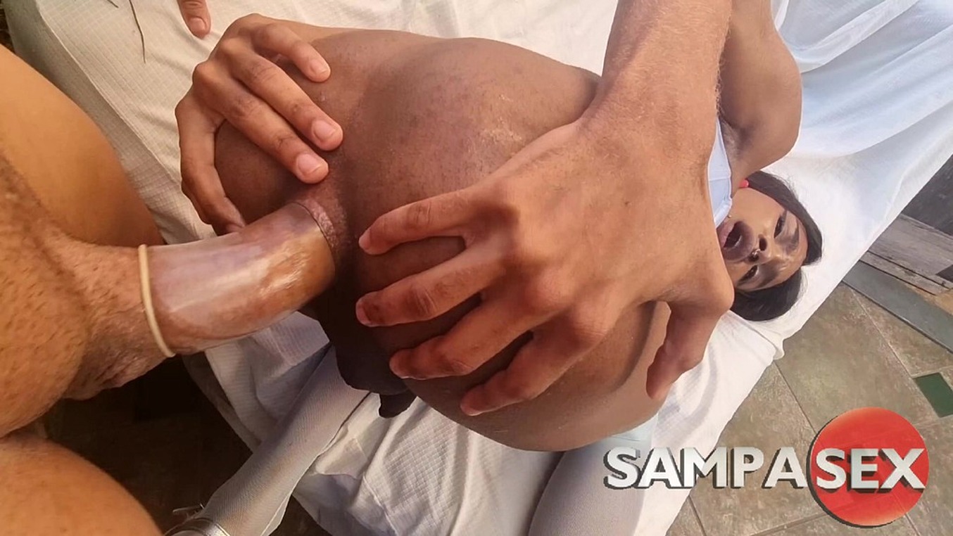 TS Wendy Santos ASS DESTROYED BY MONSTER COCK