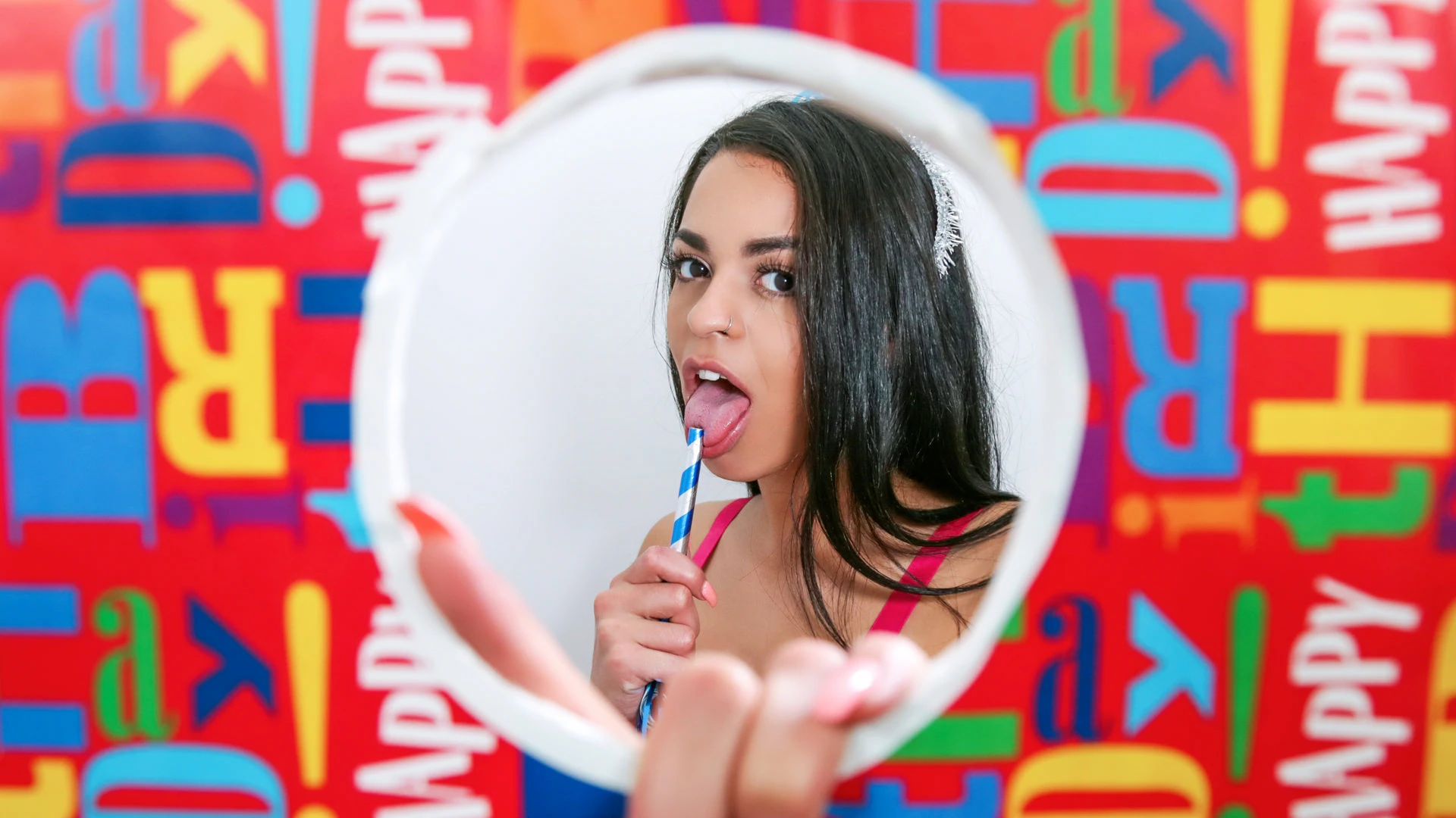 Birthday Gloryhole Anal Surprise