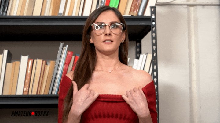 Head Janitor Mesmerizes Librarian & Fucks Her