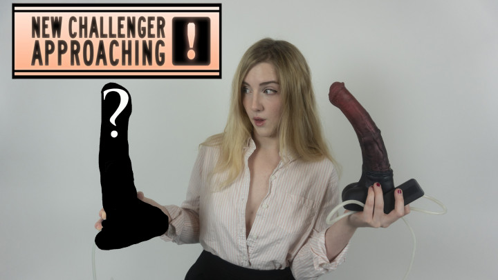 New + Bigger Bad Dragon Dildo First Use