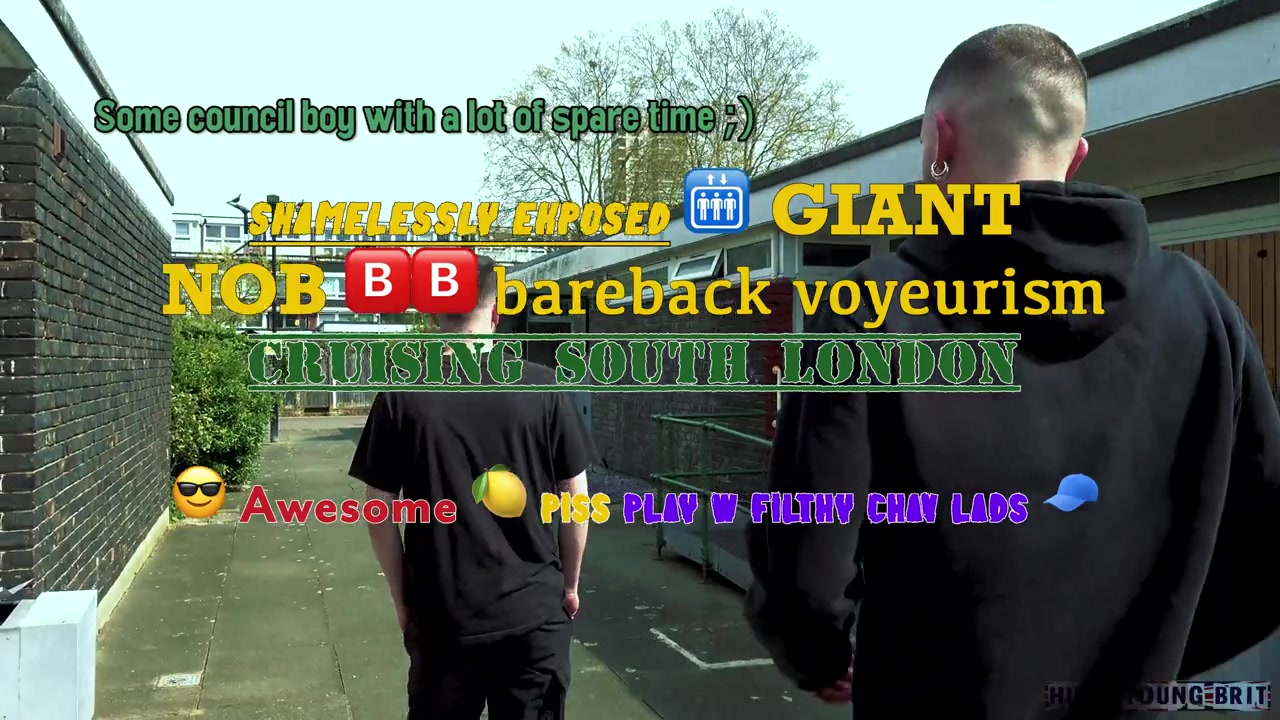 Shamelessly exposed 🛗 GIANT NOB bareback voyeurism CRUISING SOUTH LONDON 😎