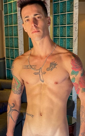 Tattoo Boy Masturbation