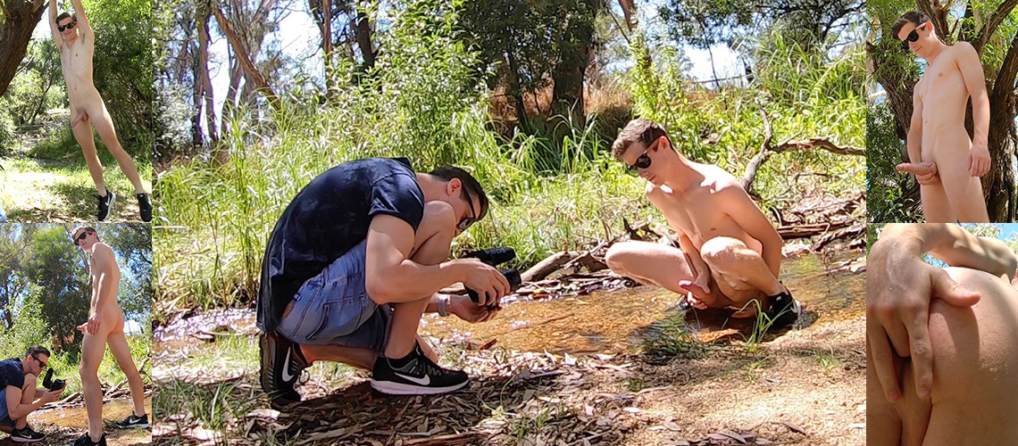 Behind the Scenes with Brad Down by the Creek