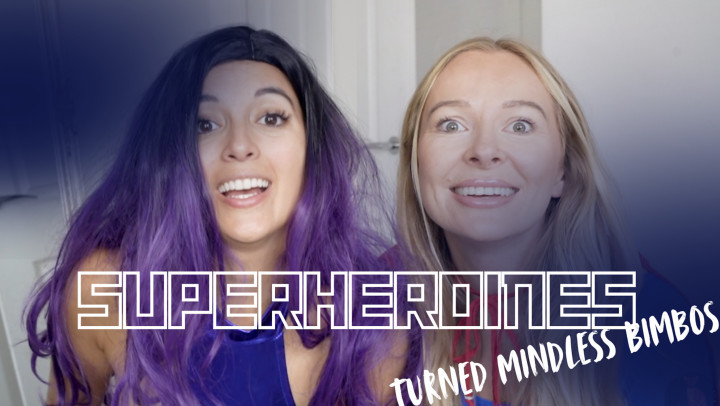 Superheroines turned mindless bimbos