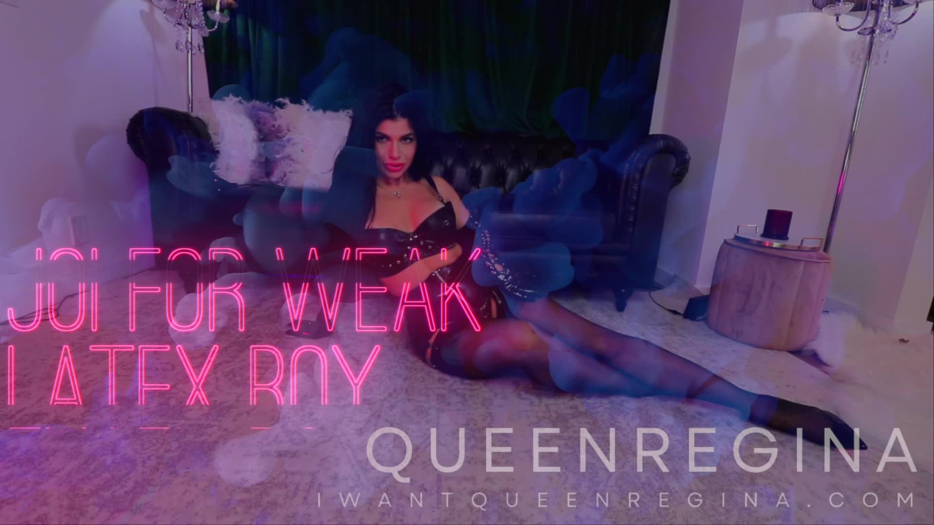 JOI for weak Latex boy