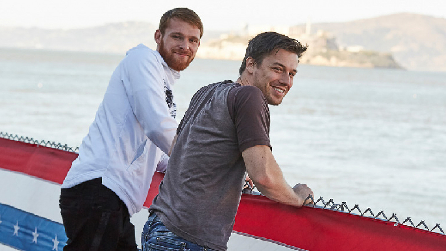 Kellan & Sawyer Visit SF