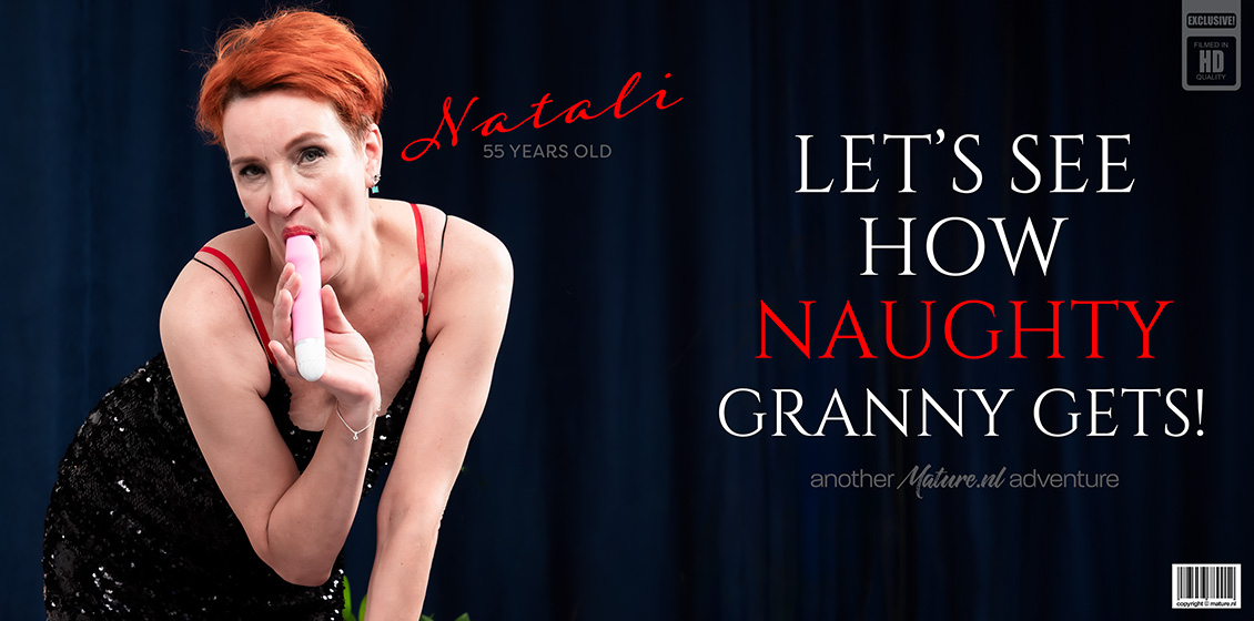 Natali E. is a red GILF that gets very naughty that even with her 55 years will make you cum