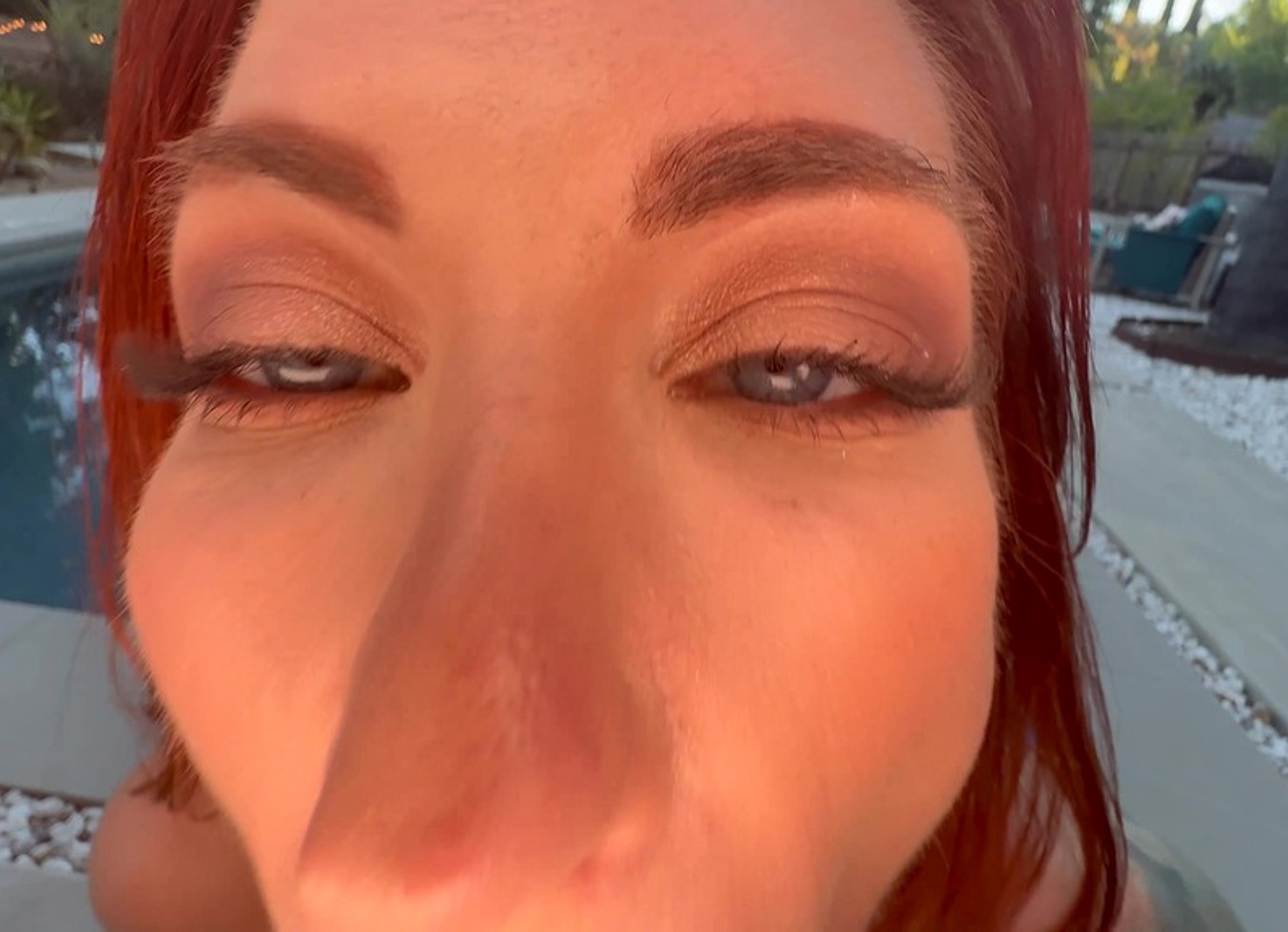 My POV with Pink Pussy of Red Head Babe Sophia Locke 👀