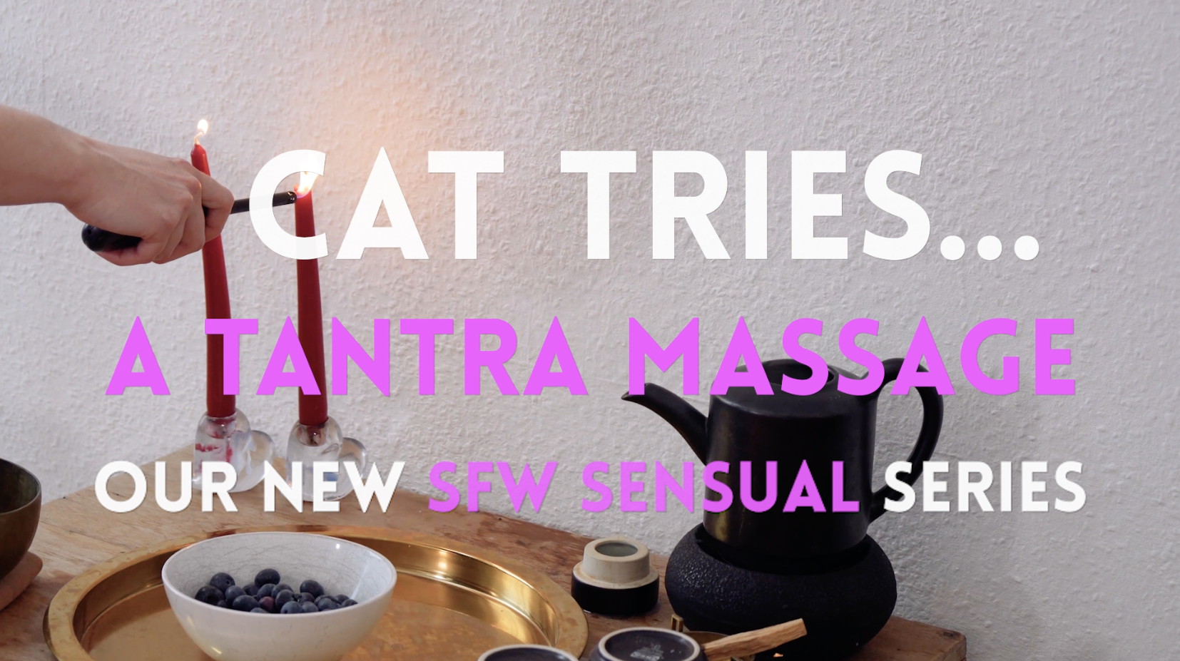 Cat Tries... A Tantra Massage: Workshop