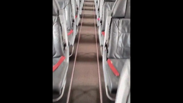 BUSTED AT THE AIRPLANE RESTROOM
