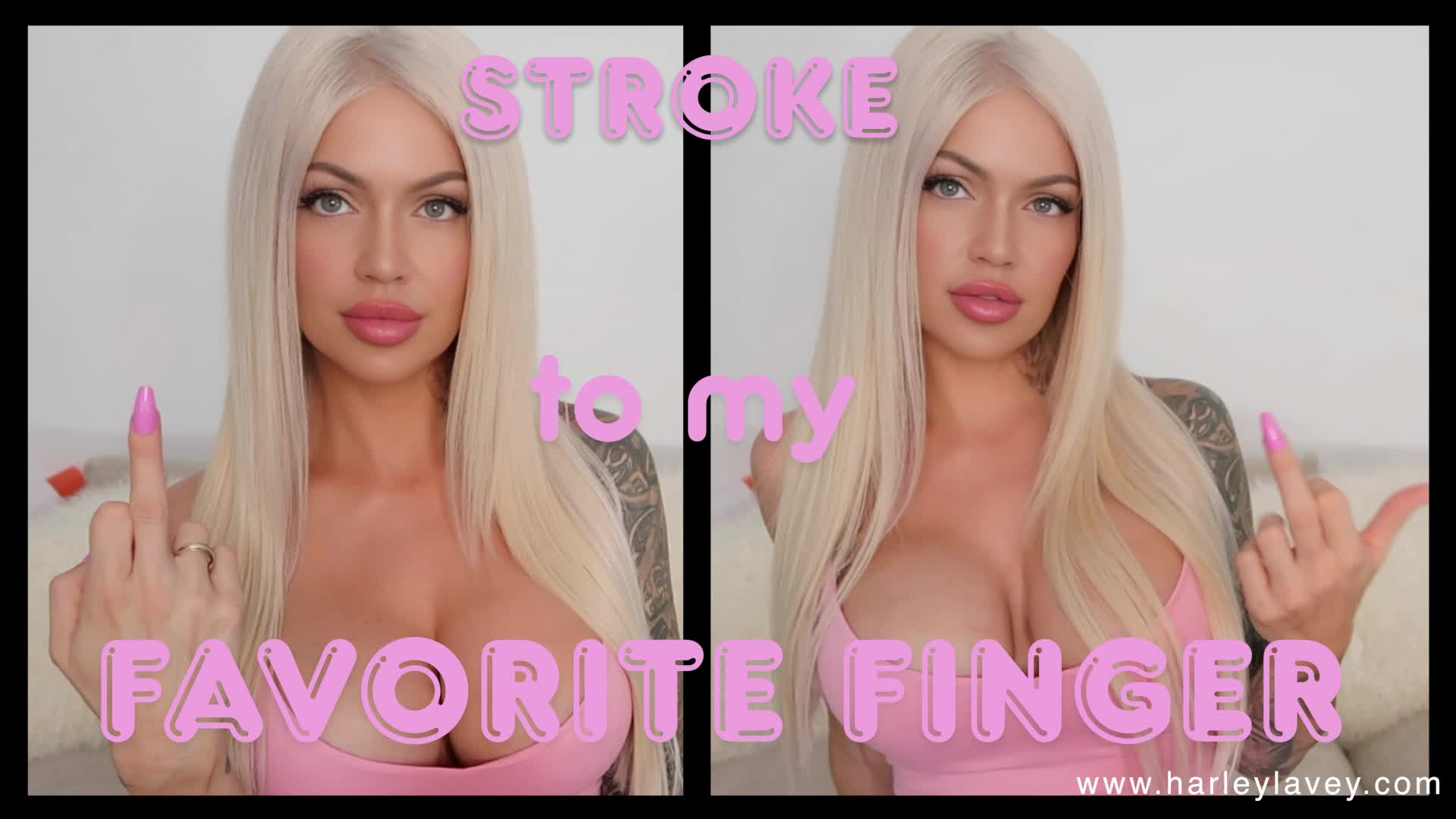 Stroke to My Favorite Finger