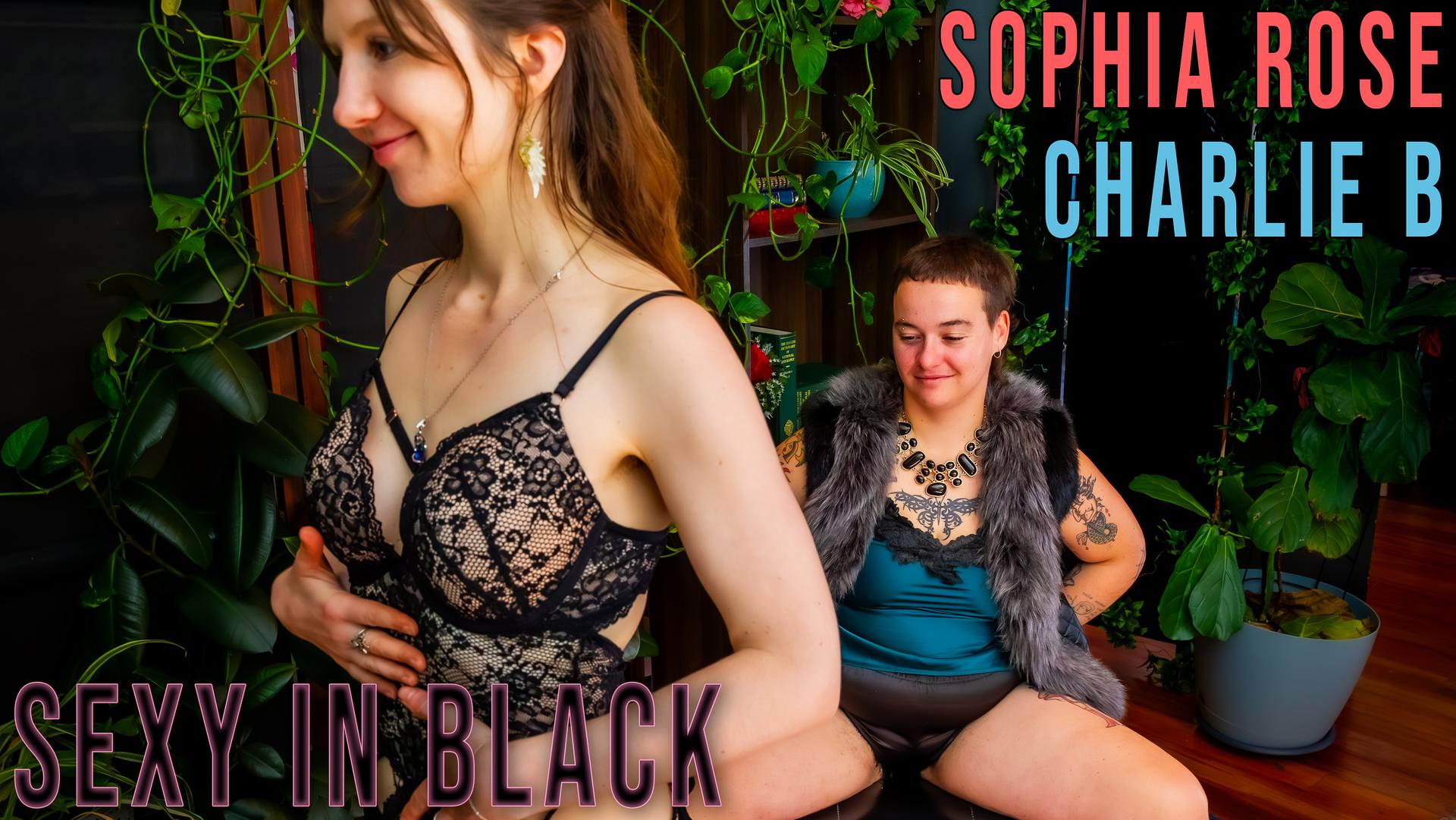 Charlie B & Sophia R - Sexy In Black