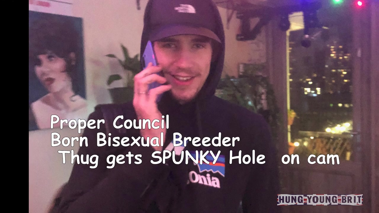 Council Born Bisexual Breeder 😎 HOT Shameless Thug gets SPUNKY Hole HomeMade Filthy Vid