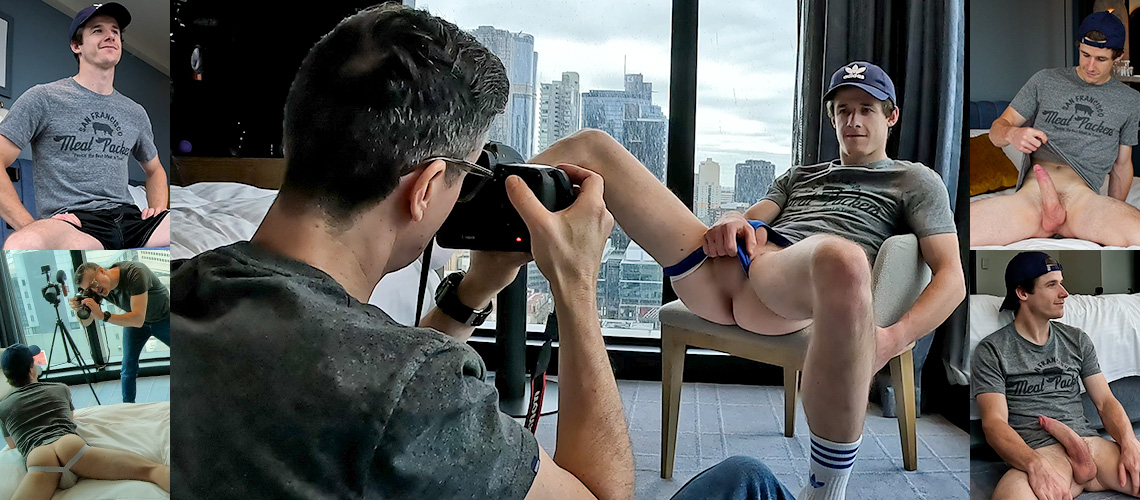 Behind the Scenes With My Hung Mate Brad