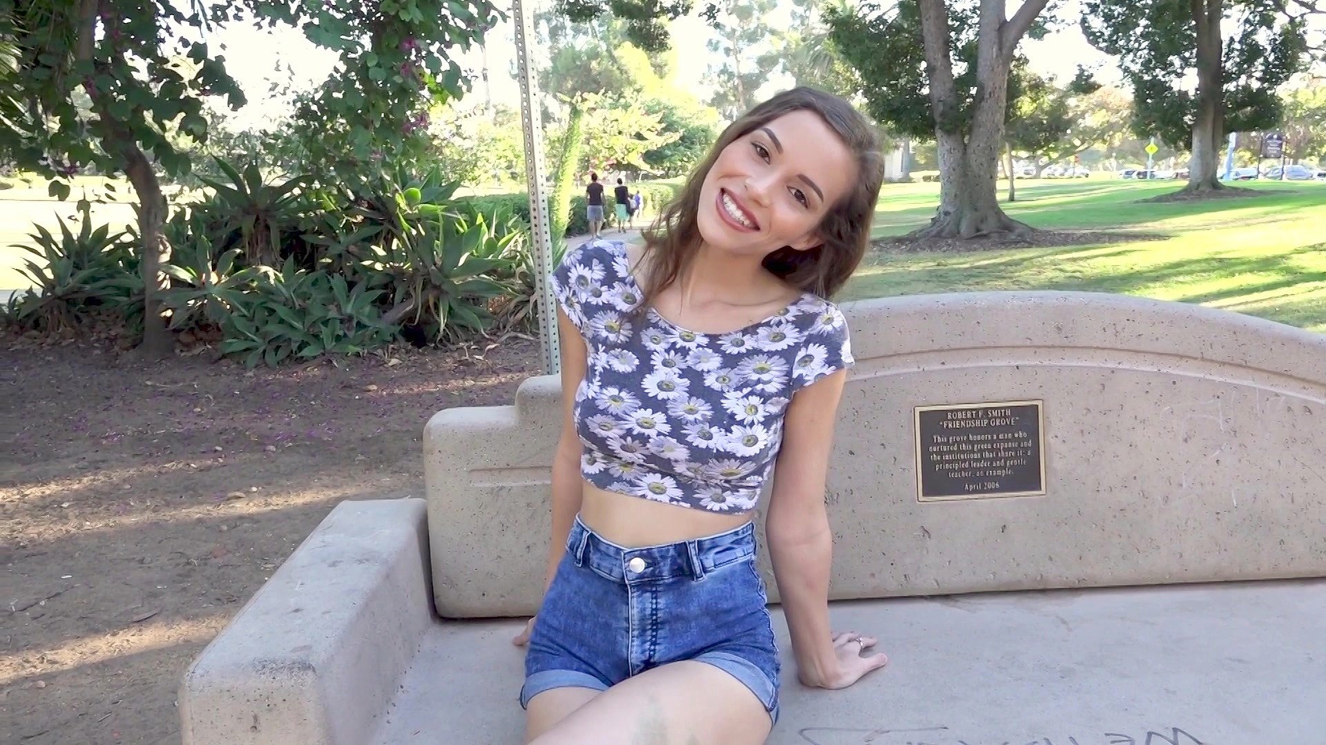 Karter Foxx goes from park to hotel in her bang.com debut 