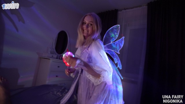 The night fairy flew in and fulfilled all her innermost desires