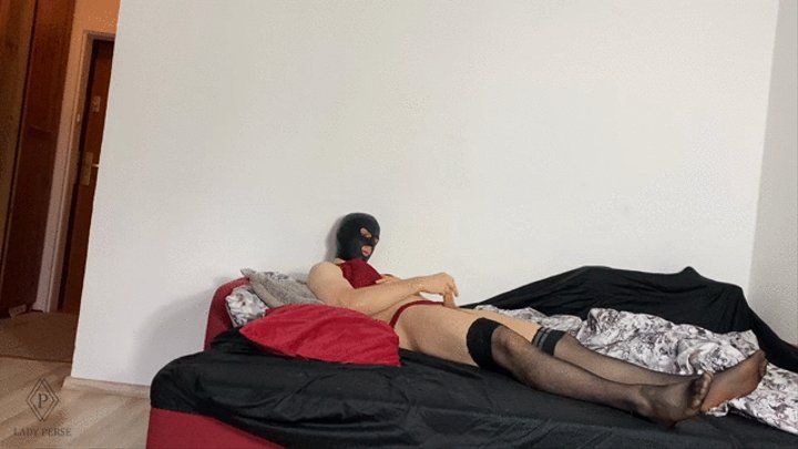 I caught my step-brother jerking off in my underwear