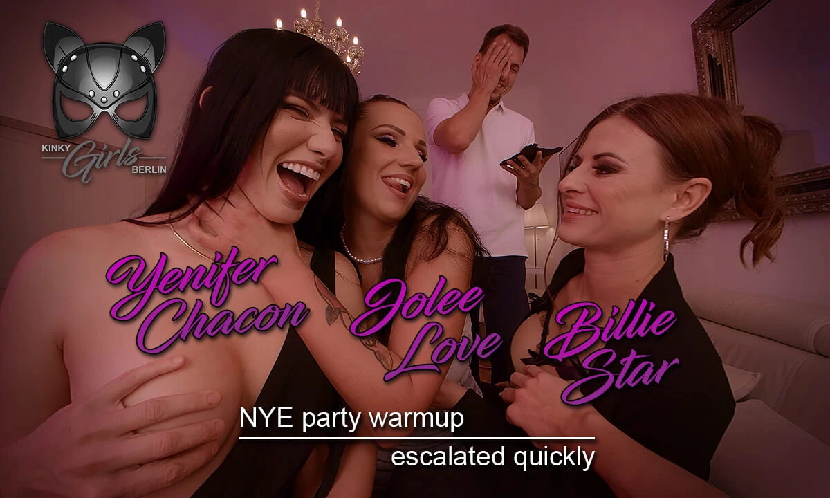 NYE Party Games Turn Into A Littly Group Bang - That´s Better Than Fireworks For Sure