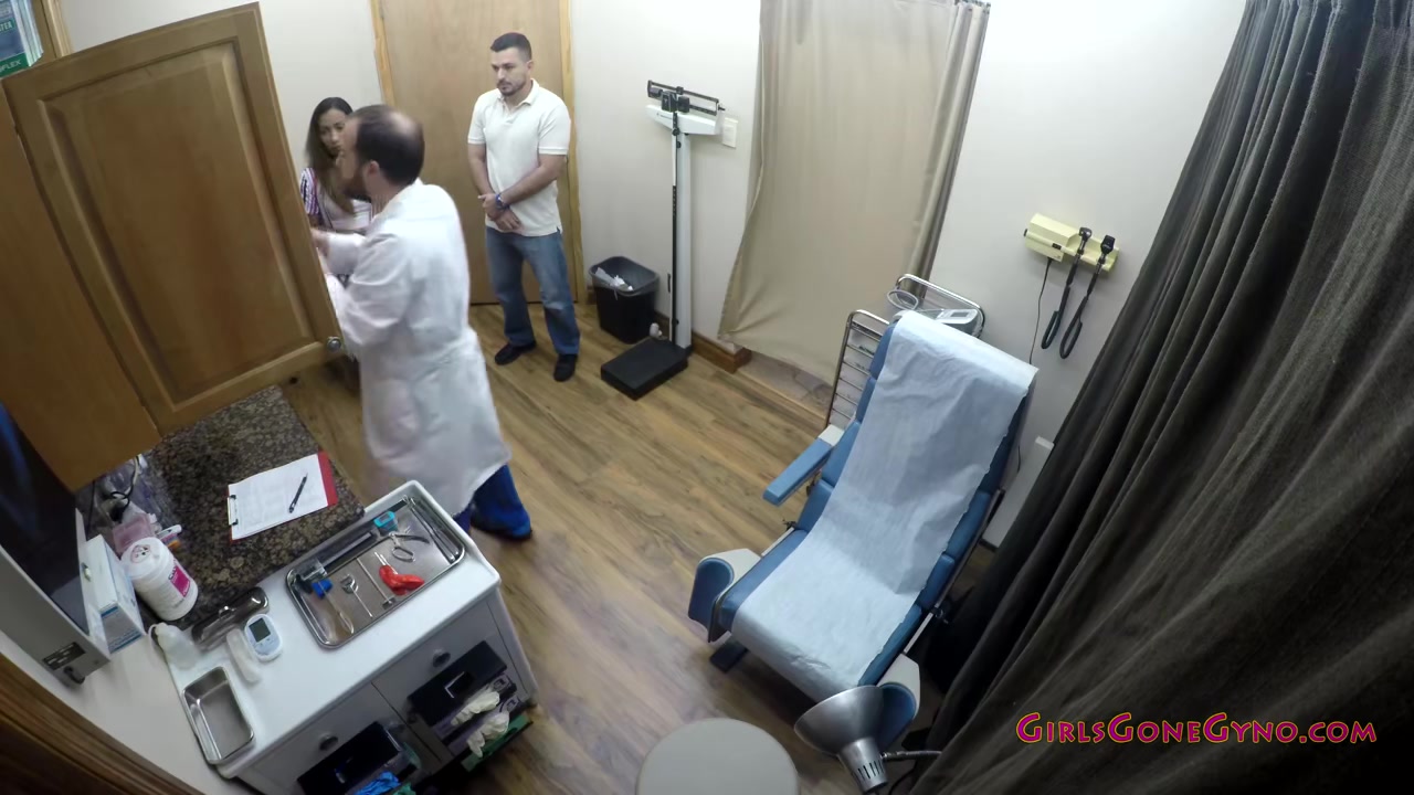 Melany Lopez's Immigration Physical...In Front Of Her Husband! - Part 1 of 2
