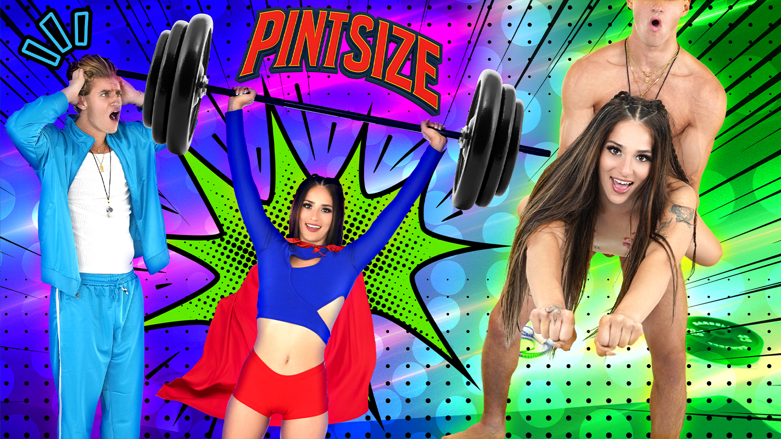 “My Super Panties Are SOAKED!” Big Cock for a Tiny Hero